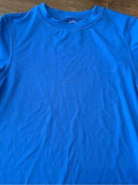 Wonder Nation never worn primary blue swim shirt